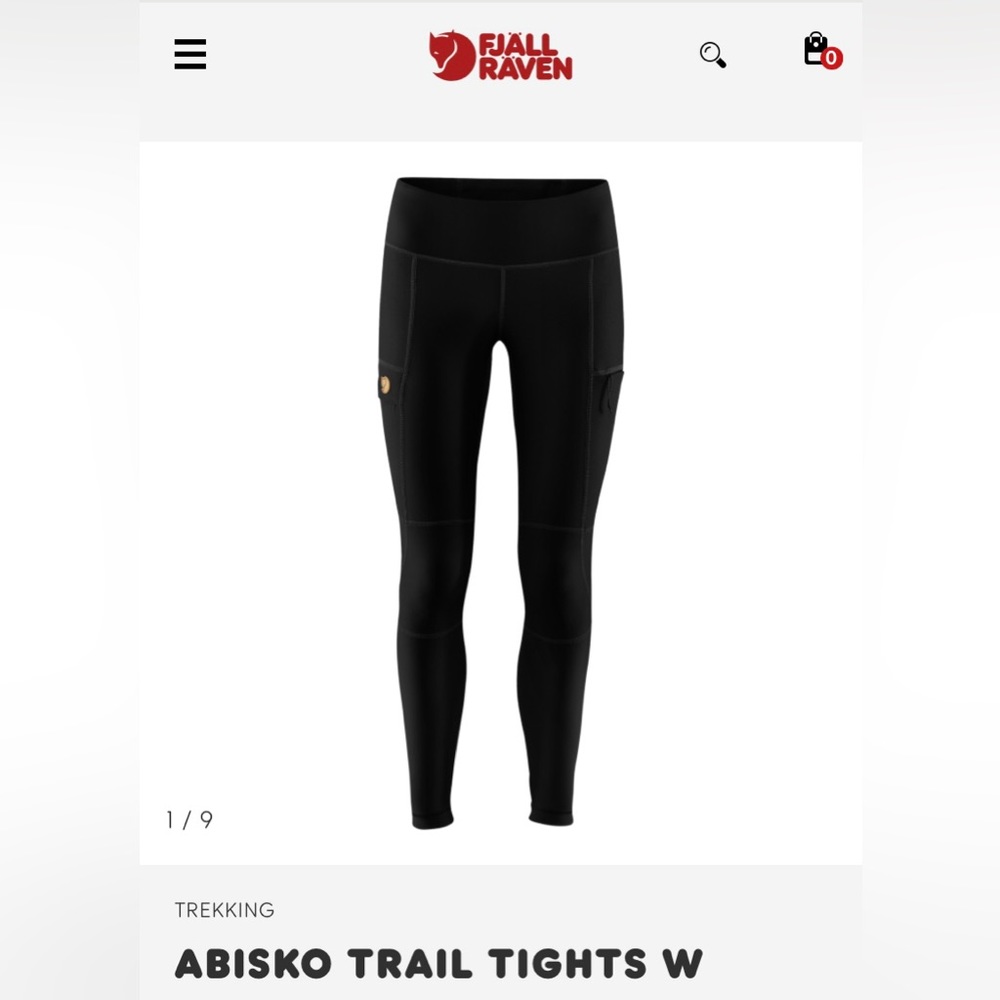 Fjallraven Abisko Trail Tight, Sz S